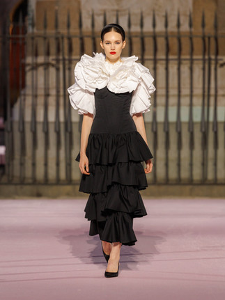 5ELEVEN Magazine Collection Fashion Week Carolina Herrera Spring Summer 2026 collection, Madrid, September 18th, 2025