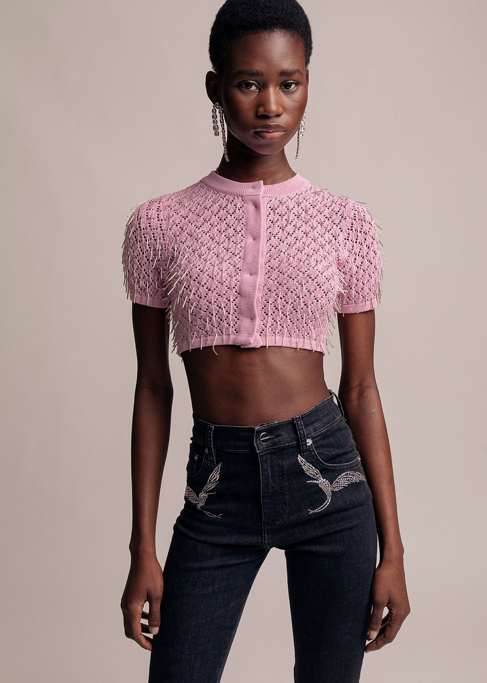 Nigerian Model Mayowa Adagunduro for 5ELEVEN Magazine Faces of Fashion. Shot by Edwin S Freyer and styled by Tasha Arguile with fashion from Hermès, Diesel, David Koma and CompletedWorks