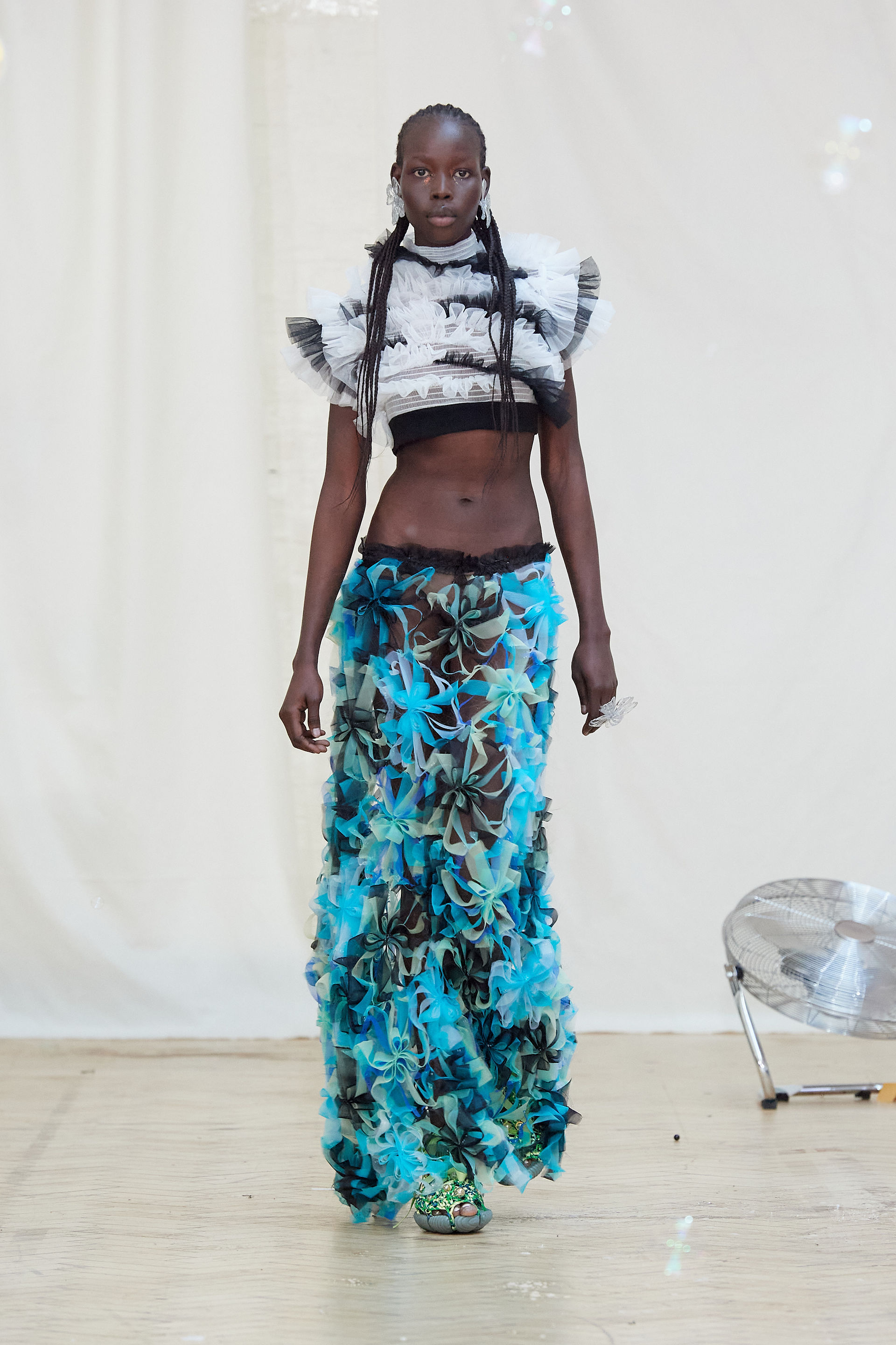 Susan Fang Fall Winter 2024 Collection. London Fashion Week, 19 February 2024