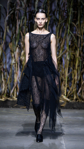 5ELEVEN Magazine Collection LFW Fashion Week Pauline Dujancourt Spring Summer 2026 collection, London, September 22nd, 2025