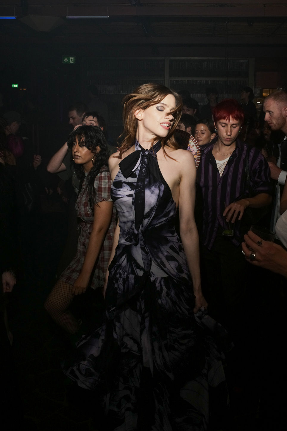 McQueen. SS27. Afterparty. LFW. London Fashion Week. Designer. UK. The Standard London. King Cross. Emma Corrin, Russell Tovey, Edward Enninful, Jade Thirlwall, Michael Johnston, Sophie Thatcher, Lola Tung, Amy Taylor, Rhian Teasdale, The Last Dinner Party, Celeste, Ellie Bamber, Georgia May Jagger. Hosted at Decimo