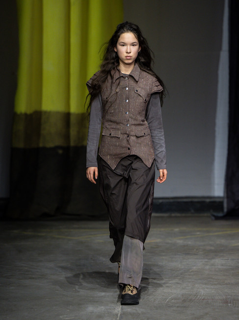 5ELEVEN Magazine LFW Charlie Constantinou Fall Winter 2026 Collection. London, February 22nd, 2026