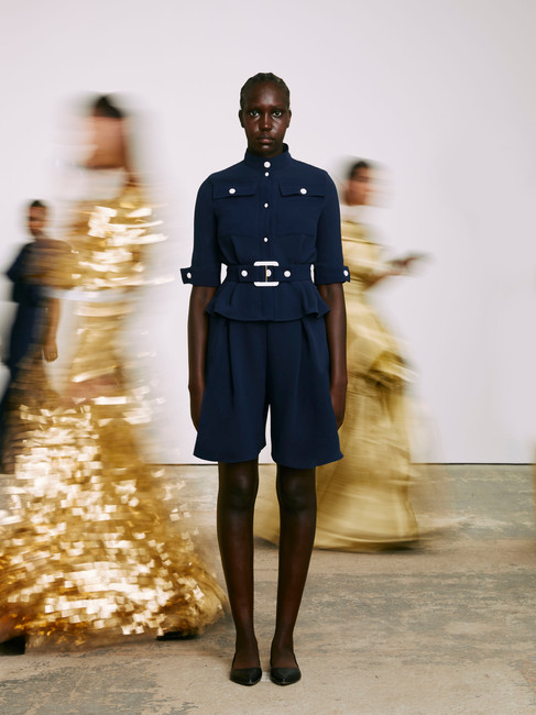 Edeline Lee Spring Summer 2024 Collection. London, 18 September 2023 LFW London Fashion Week SS24