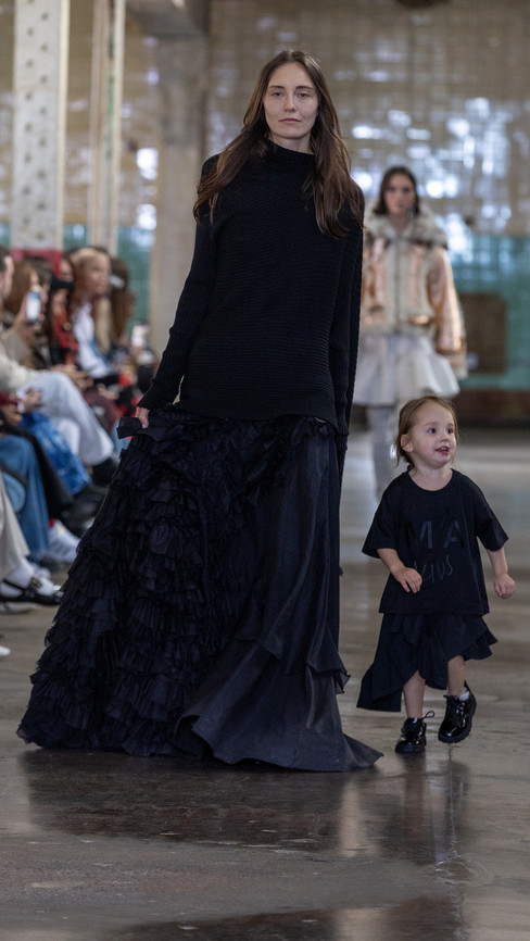 Marques Almeida Fall Winter 2024 Collection. London Fashion Week, 19 February 2024