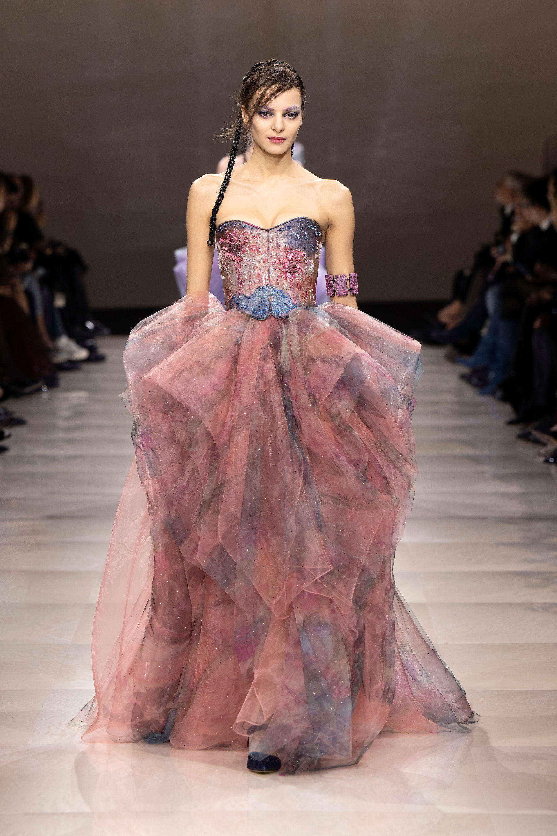 Giorgio Armani Privé Couture Spring 2024 Collection. Paris, 23 January 2024