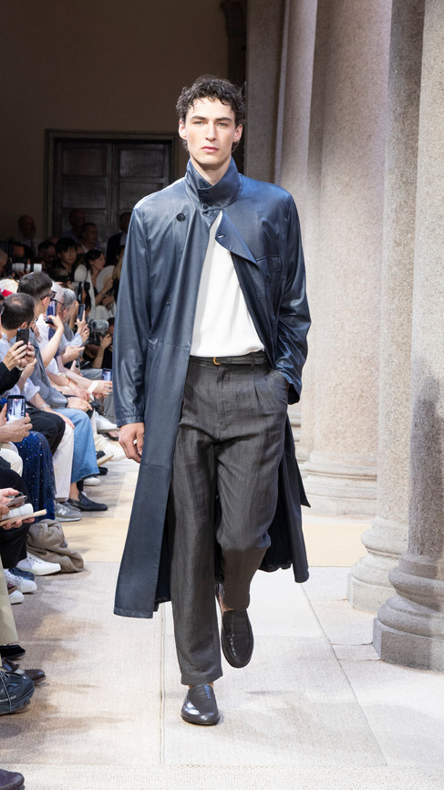 5ELEVEN Magazine. Collections Cruise 27. Menswear SS27. Giorgio Armani Cruise 2027 and Menswear Spring Summer 2027 Collection. Milan, June 22nd, 2026