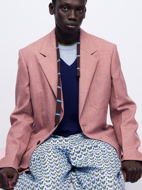 5ELEVEN Magazine. Menswear SS27. Lanvin Men's Spring Summer 2027 Collection. Paris, June 26th, 2026