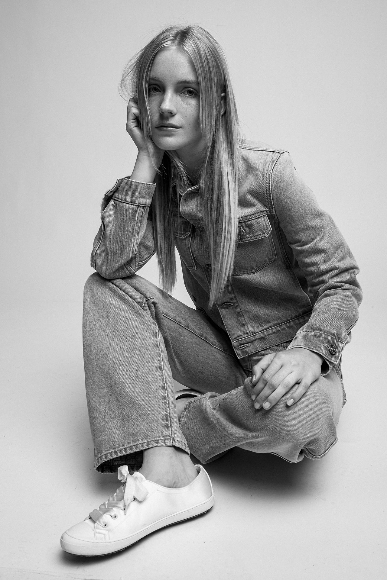 5ELEVEN Magazine Face of Fashion: British Model, Lucan Gillespie photographed by Edwin S Freyer and styled by Tasha Arguile. Wearing Dior, AMI Paris, Tommy Hilfiger, Dinosaur Designs and Celine