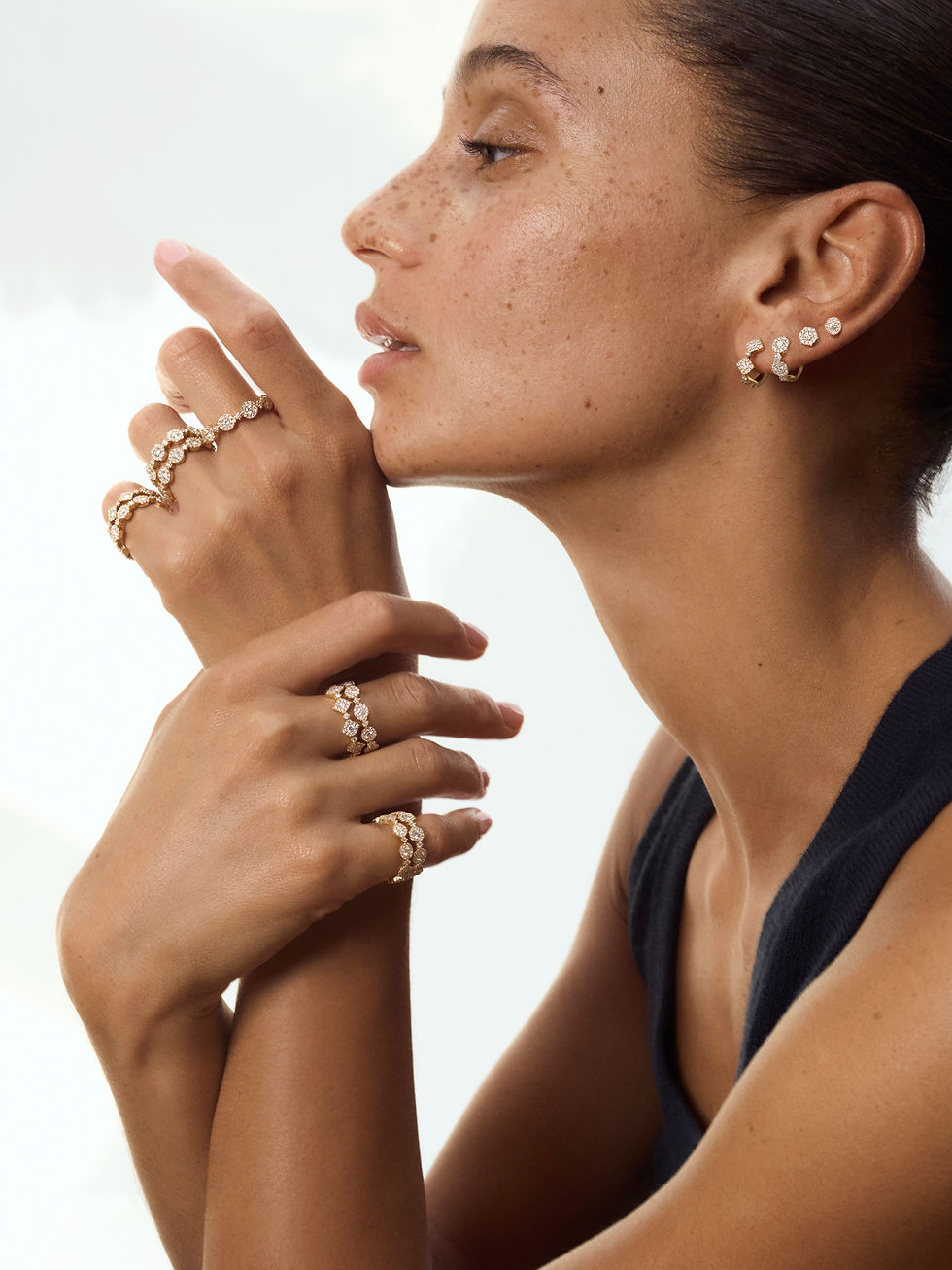 David Morris. Cecily Morris. Triolette. Fine Jewellery. Campaign. High Jewellery. British Jewellery. 5ELEVEN Magazine. 5ELEVENmag