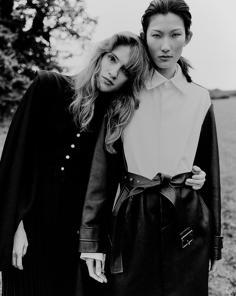 Alice Cooper, Summer Parry and Cheng Peng photographed by Annie Noble and styled by Annabel Lucey with fashion from Fendi, Dior, Louis Vuitton, Manolo Blahnik, Nanushka, Brunello Cucinelli, Toga, Falke, Sandro, Kent and Curwen, Loewe and Victoria Beckham