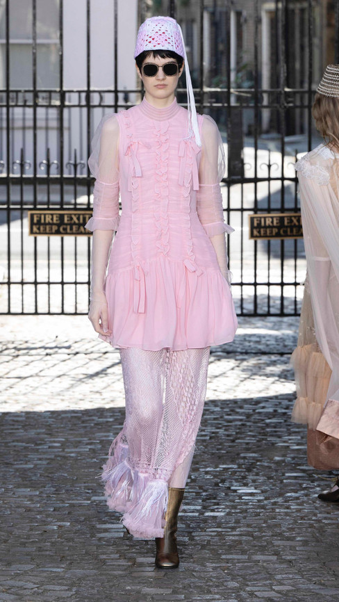 Bora Aksu Spring Summer 2024 Collection. London, 15 September 2023 LFW SS24 Ready to Wear