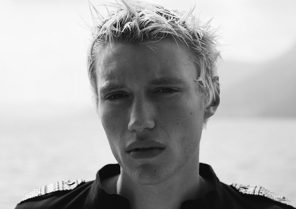 Forsaken for 5ELEVEN Magazine Fashion Online Editorials with model Eden Walsh IMG shot in clothes from Jil Sander, Jean Paul Gautier, Kenzo, Y/Project and JW Anderson