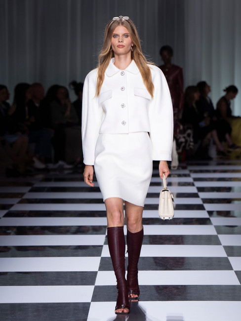 Versace Spring Summer 2024 Collection. Milan, 22 September 2023 MFW Fashion Week
