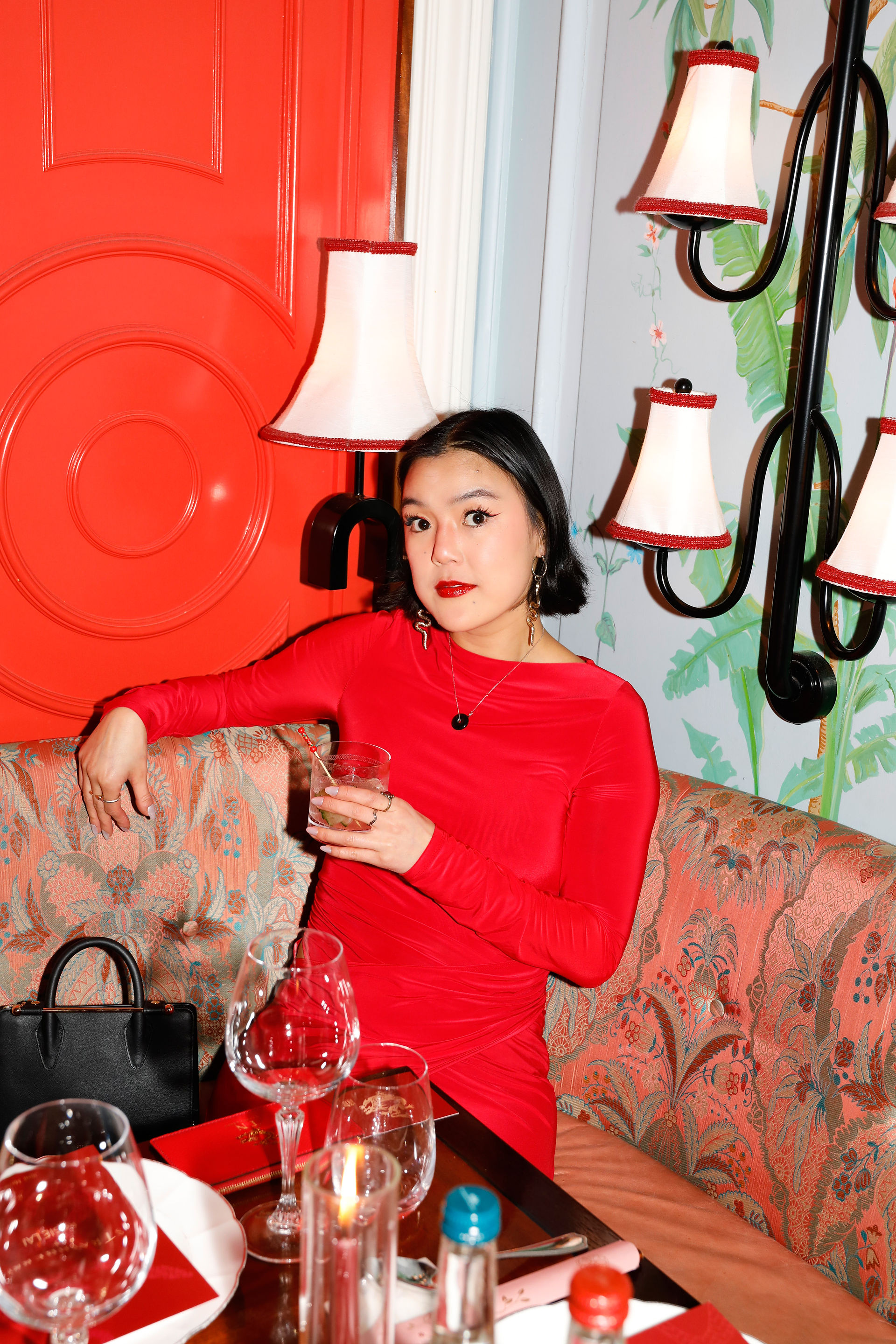 Strathberry and Rosie Lai co-hosted an intimate Lunar New Year dinner at MiMi Mei Fair including Strathberry Co-Founder Leeanne Hundleby, Ann Makosinski, inventor; Eshita Kabra-Davies, entrepreneur; Amy Trinh, Co Founder and Creative Director of WED Studios; Tianwei Zhang, Editor and journalist; Angela Hui, writer & author; Isabella Charlotta, content creator; Kennie Cheng, content creator; Tamsin Wong, content creator. Adam Chan, 5ELEVEN Magazine