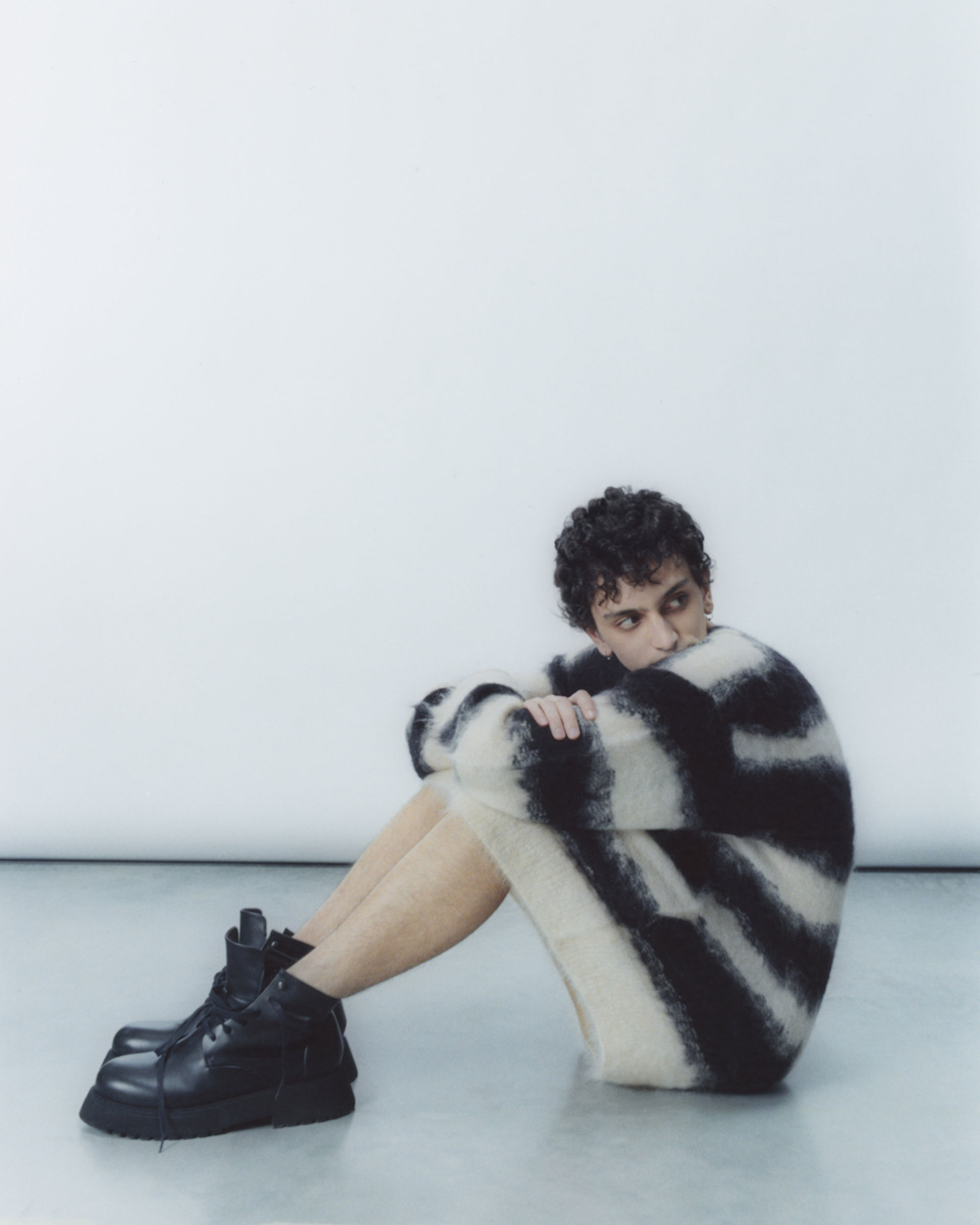 fashion story shot in film by Greg Mikrut and styled by Kasia Jablonska. Shot in Poland with brands such as Saint Laurent, Isabel Marant, Ann Demeulemeester, MM6 Maison Margiela, Rick Owens, and Alexander McQueen