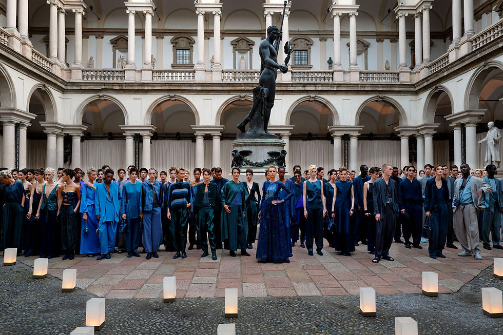 5ELEVEN Magazine Collections Giorgio Armani Spring Summer 2026 collection, Milan, September 28th, 2025