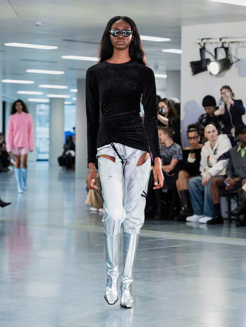 Mark Fast Fall Winter 2024 Collection. London Fashion Week, 16 February 2024