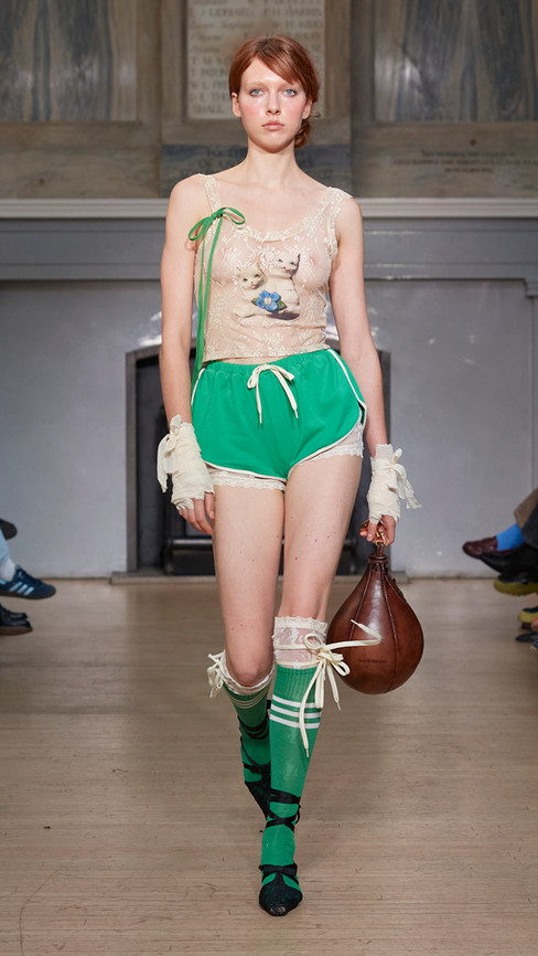Yuhan Wang SS25 Collection. London Fashion Week, 13th September