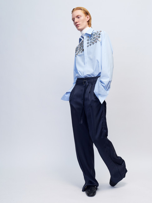 5ELEVEN Magazine. Menswear SS27. Lanvin Men's Spring Summer 2027 Collection. Paris, June 26th, 2026