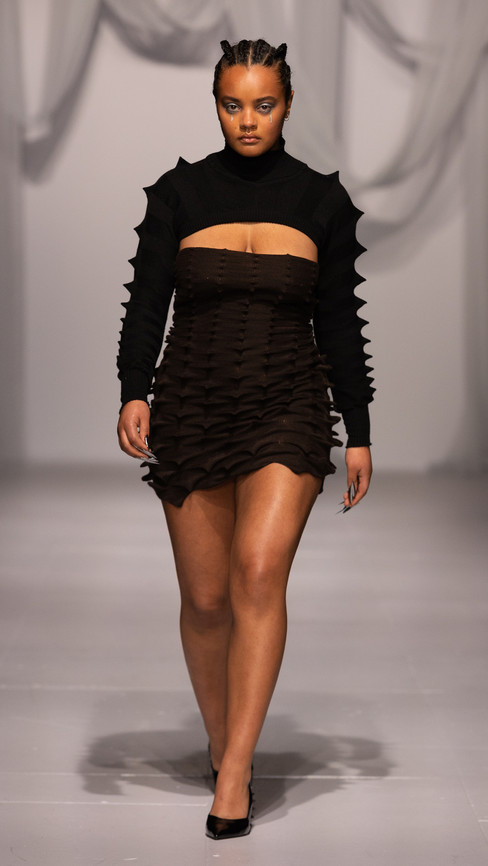 Chet Lo Fall Winter 2024 Collection. London Fashion Week, 16 February 2024