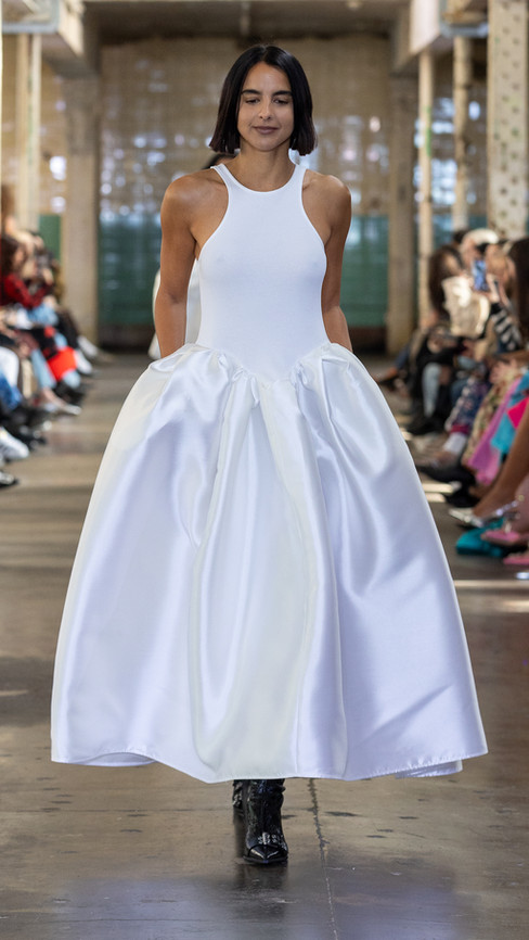 Marques Almeida Fall Winter 2024 Collection. London Fashion Week, 19 February 2024