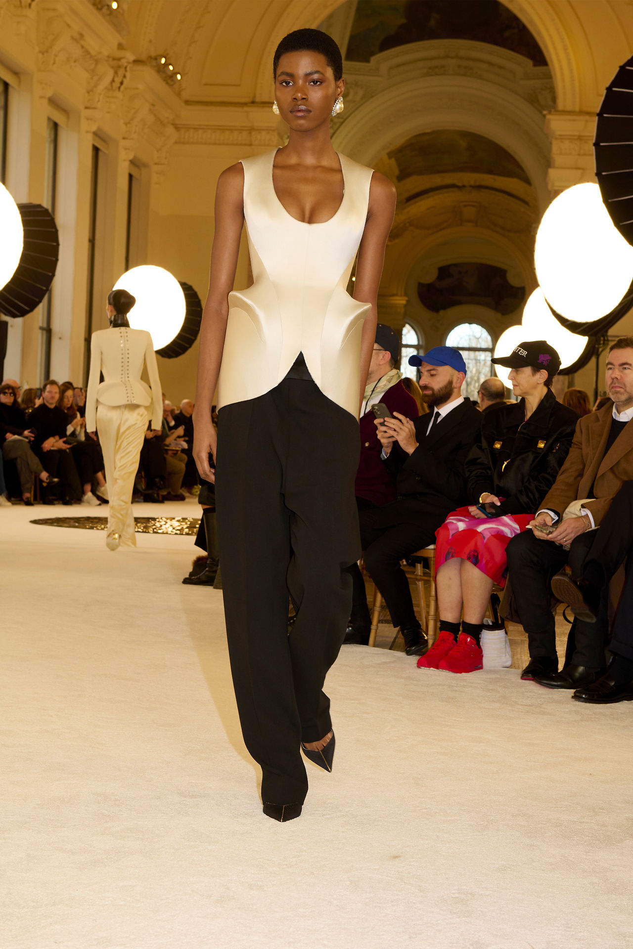 Schiaparelli Couture Spring Summer 2025 Collection. Paris, 27th January 2025 Fashion Week Spring Summer 2025 Haute Couture