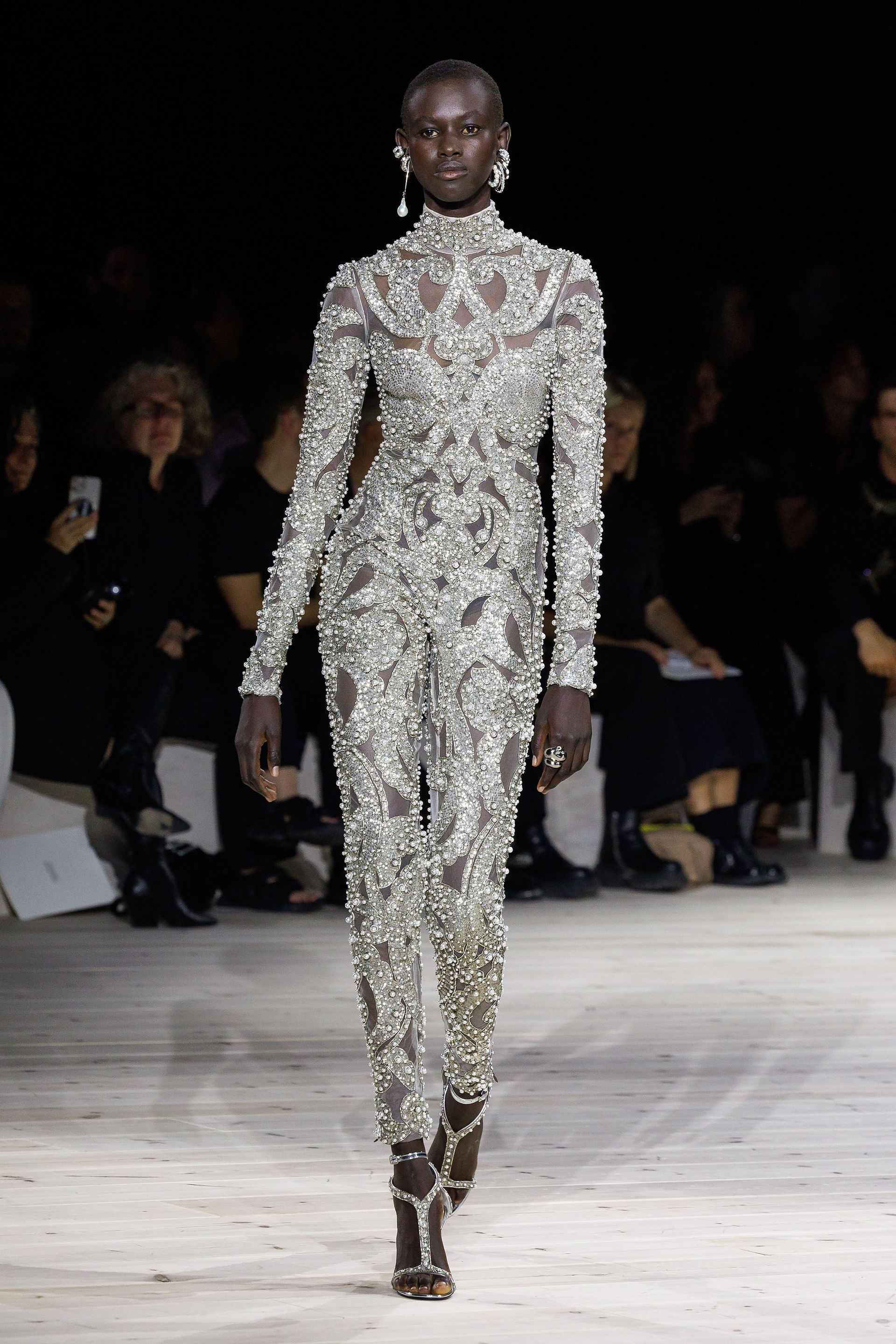 Alexander McQueen Spring Summer 2024 Collection. Paris, 30 September 2023