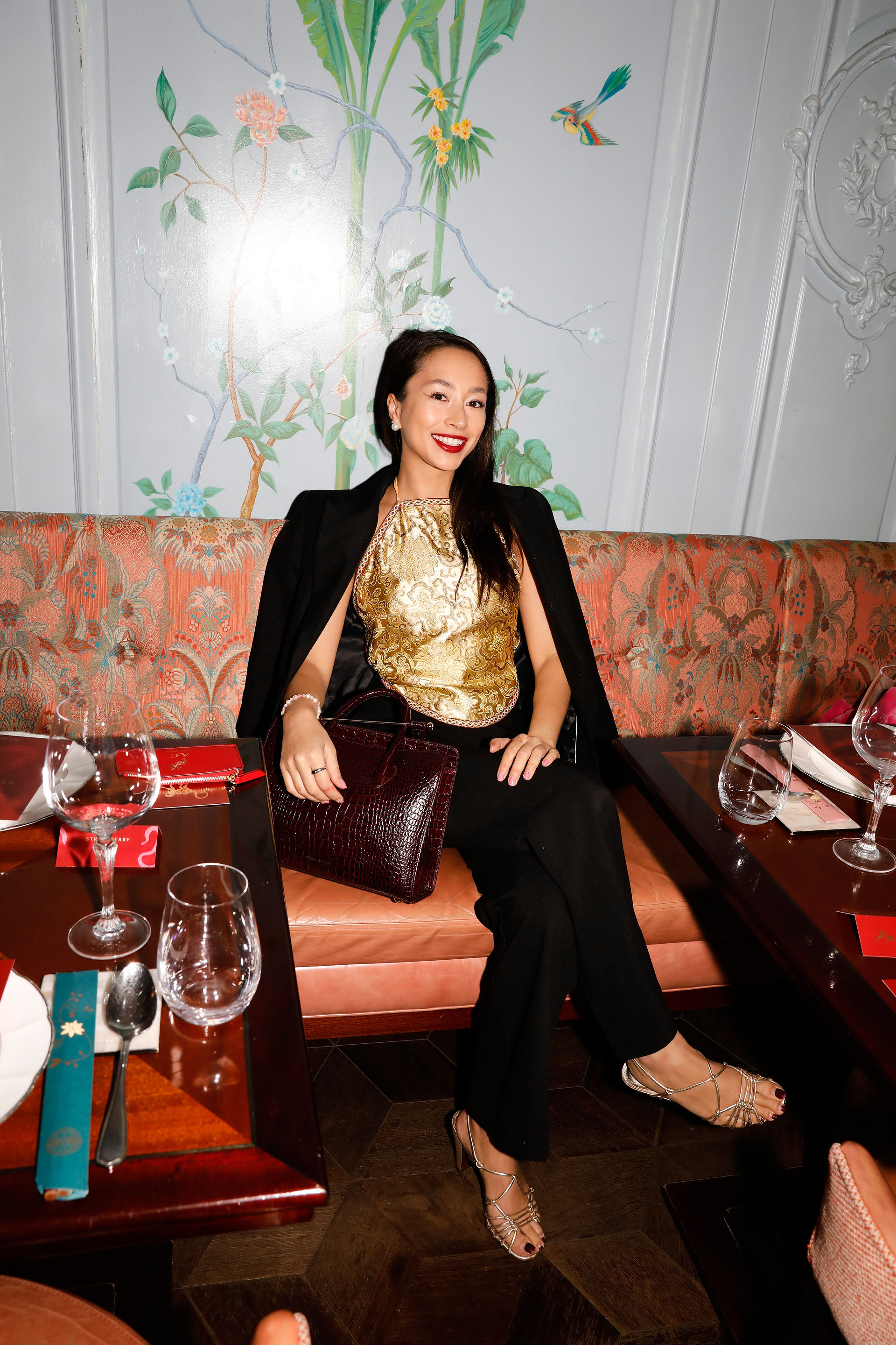 Strathberry and Rosie Lai co-hosted an intimate Lunar New Year dinner at MiMi Mei Fair including Strathberry Co-Founder Leeanne Hundleby, Ann Makosinski, inventor; Eshita Kabra-Davies, entrepreneur; Amy Trinh, Co Founder and Creative Director of WED Studios; Tianwei Zhang, Editor and journalist; Angela Hui, writer & author; Isabella Charlotta, content creator; Kennie Cheng, content creator; Tamsin Wong, content creator. Adam Chan, 5ELEVEN Magazine