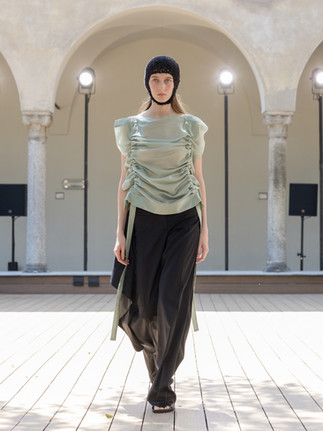 5ELEVEN Magazine. Menswear MFW SS27. Qasimi Spring Summer 2027 Collection. Milan, June 21st, 2026