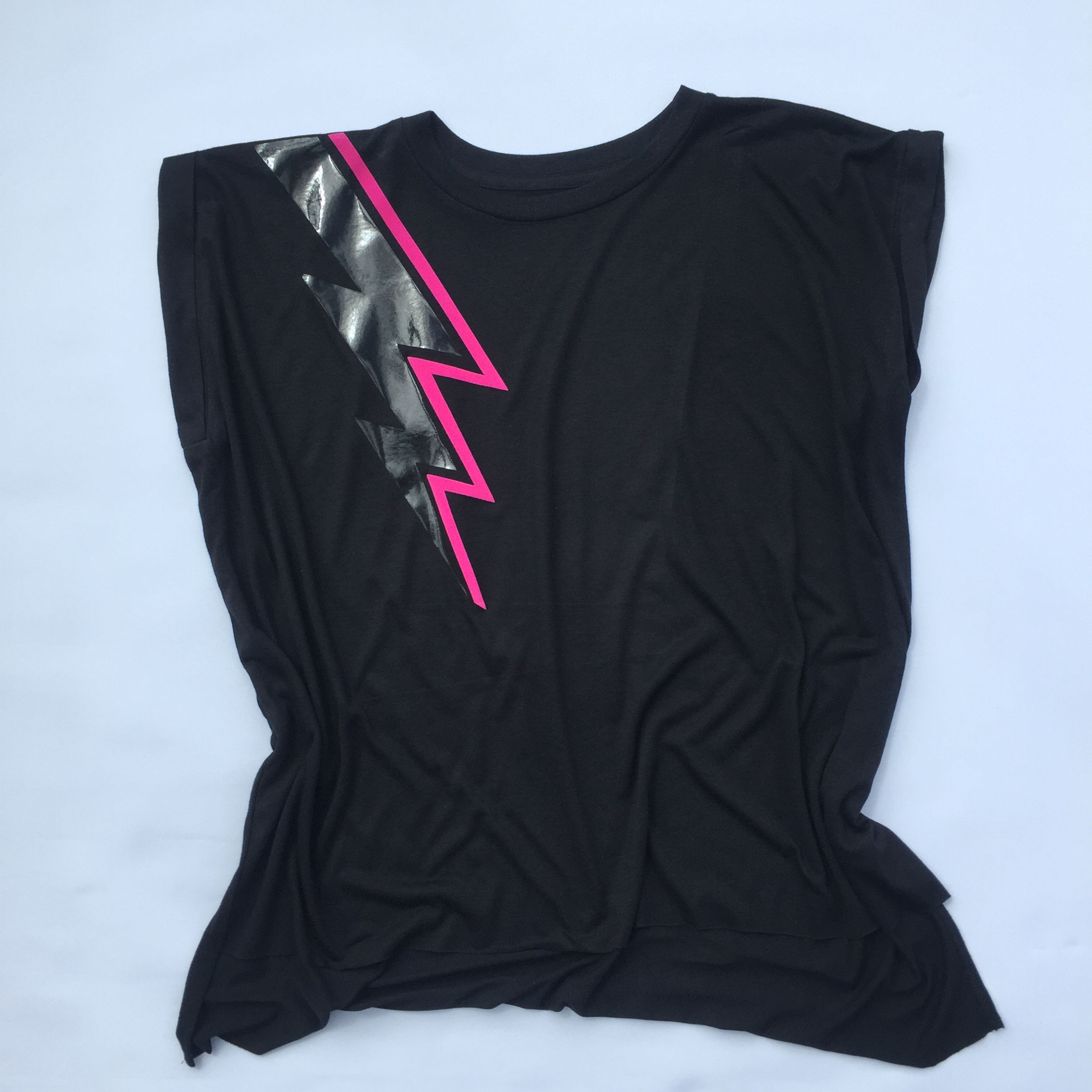 'Spark' rolled sleeve tshirt