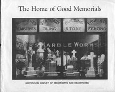 A black and white picture of a store front