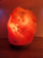 Lampe de sel Himalaya Brute boutique ésotérique Tarn Giroussens médium soin énergétique 