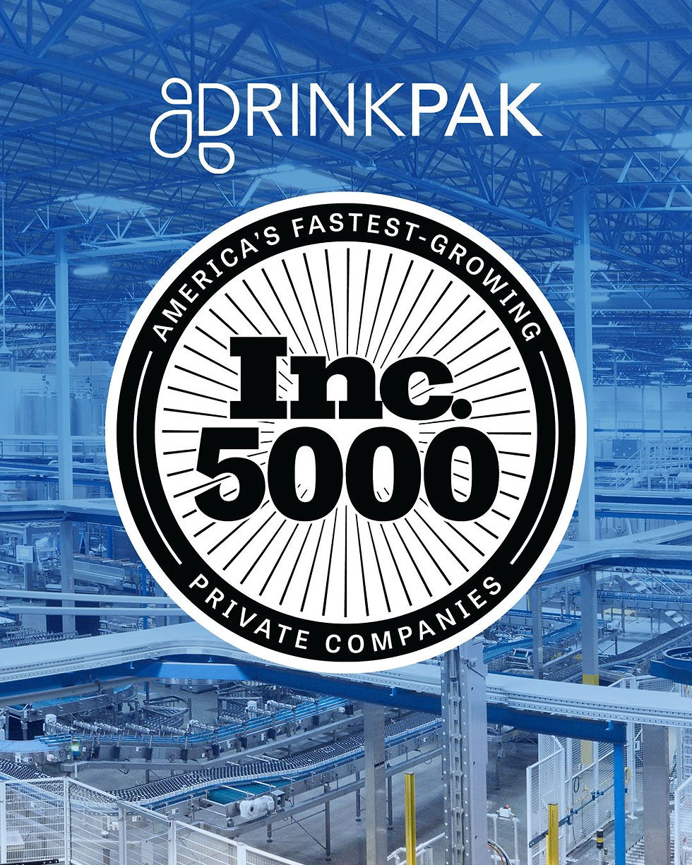 DrinkPAK on Inc 5000 list