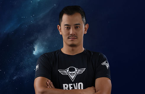 Male gamer portrait