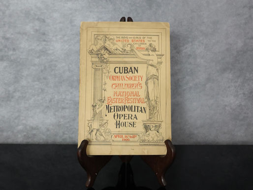 Cuban Orphan Society Children's National Easter Festival Program
