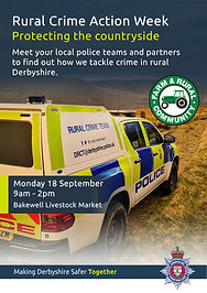 Find out more about tackling rural crime in Derbyshire