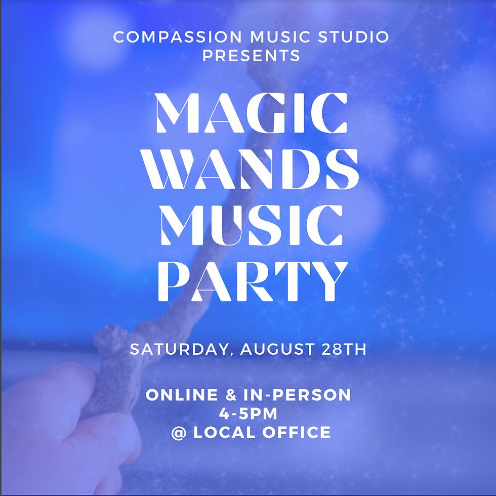 Magic Wands Music Party!