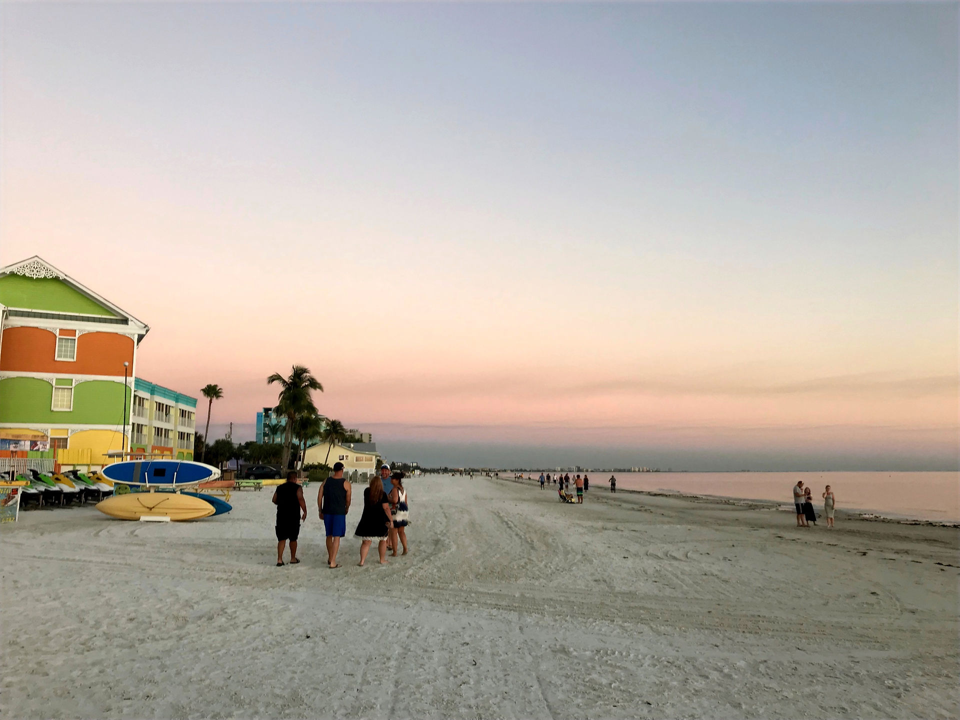 Sunset Fort Myers Beach, Florida, Gulf coast