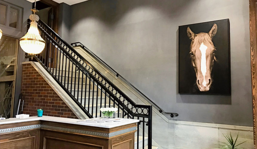 Pioneer Woman Boarding House Hotel Lobby, Pawhuska Oklahoma