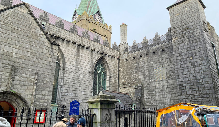 Historic church, Galway, Ireland, Galway Market