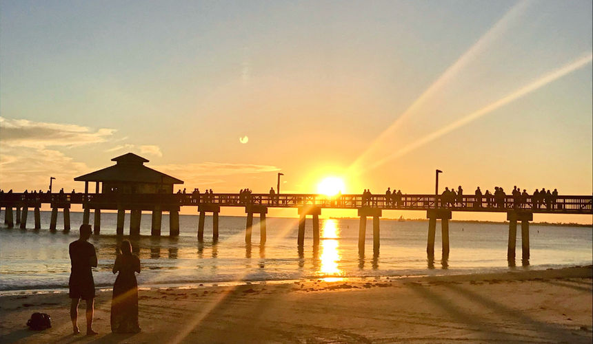 Fort Myers Fishing Pier, Fort Myers Beach, Florida