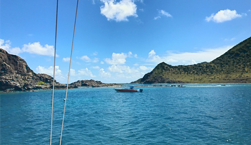 Creole Rock, St Maarten, Saint Martin, day trip Carribean, Catamaran cruise
