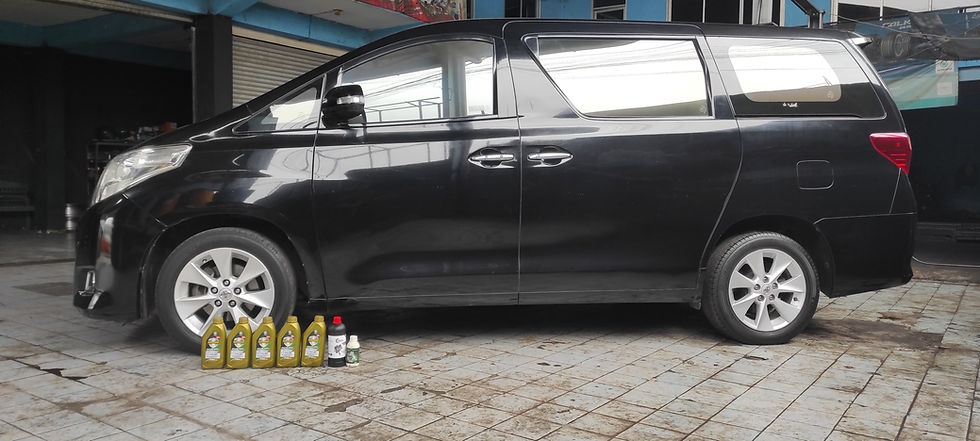 harga  Service Alphard 8 Kegiatan  + oli Caltex 5w30