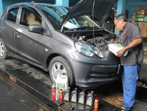 paket service brio 14 kegiatan + oli 