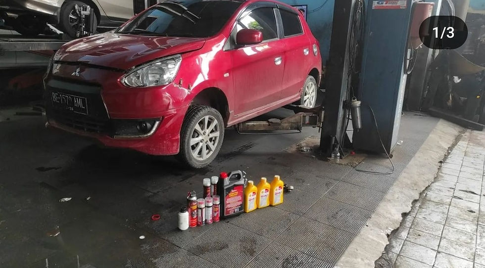 harga Service Mirage 14 Kegiatan  + oli Caltex 5w30