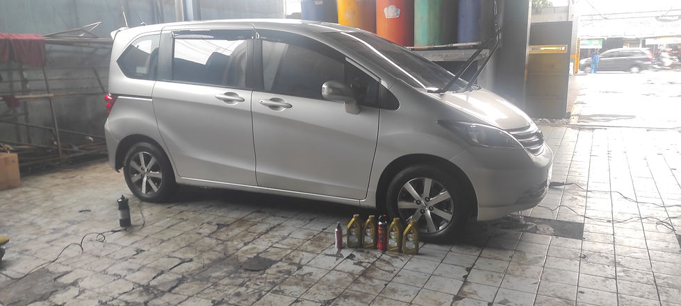 harga Service Freed 8 Kegiatan  + oli Caltex 10w40