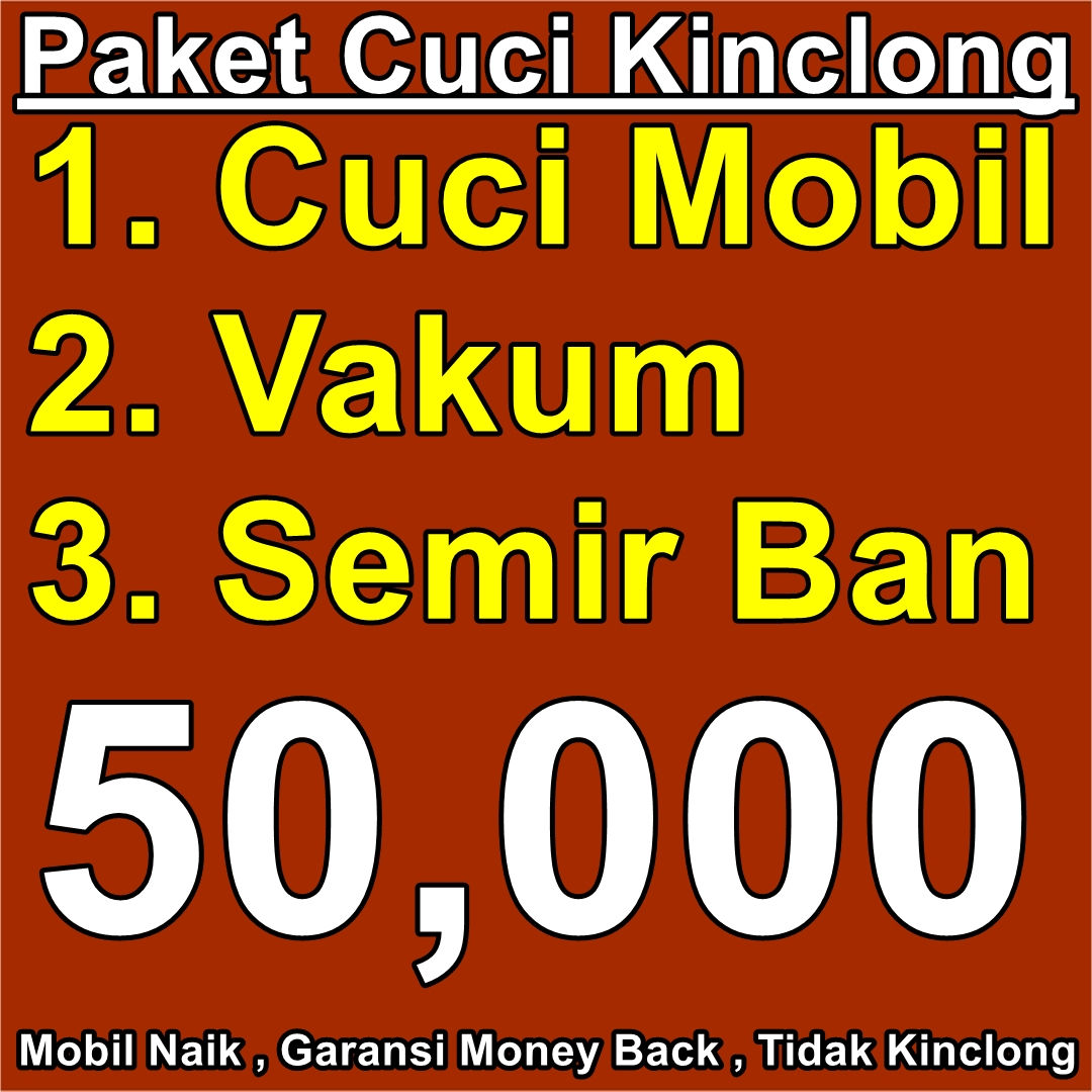 Paket Cuci Mobil 2