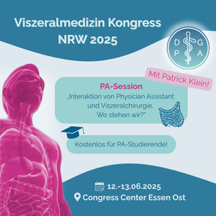 DGPA e.V. bei Viszeralmedizin NRW 2025