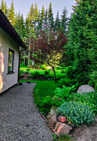 vanhan pihan suunnittelu