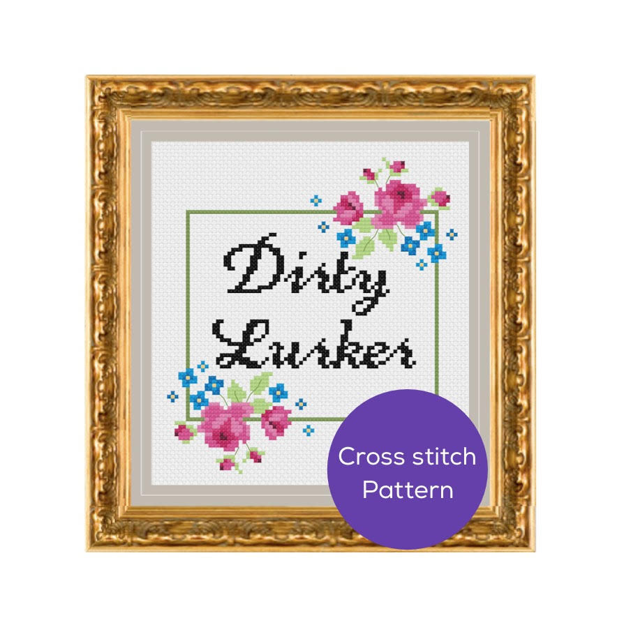 Dirty Lurker Cross Stitch Pattern